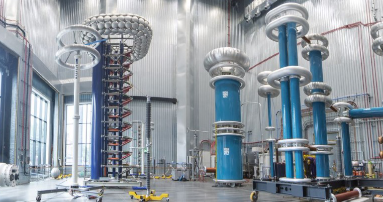High Voltage Test Hall Expande