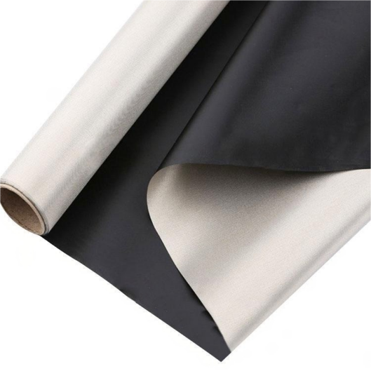 Single-sided black conductive fabric